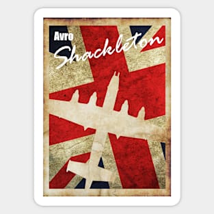 Vintage Shackleton Poster Sticker